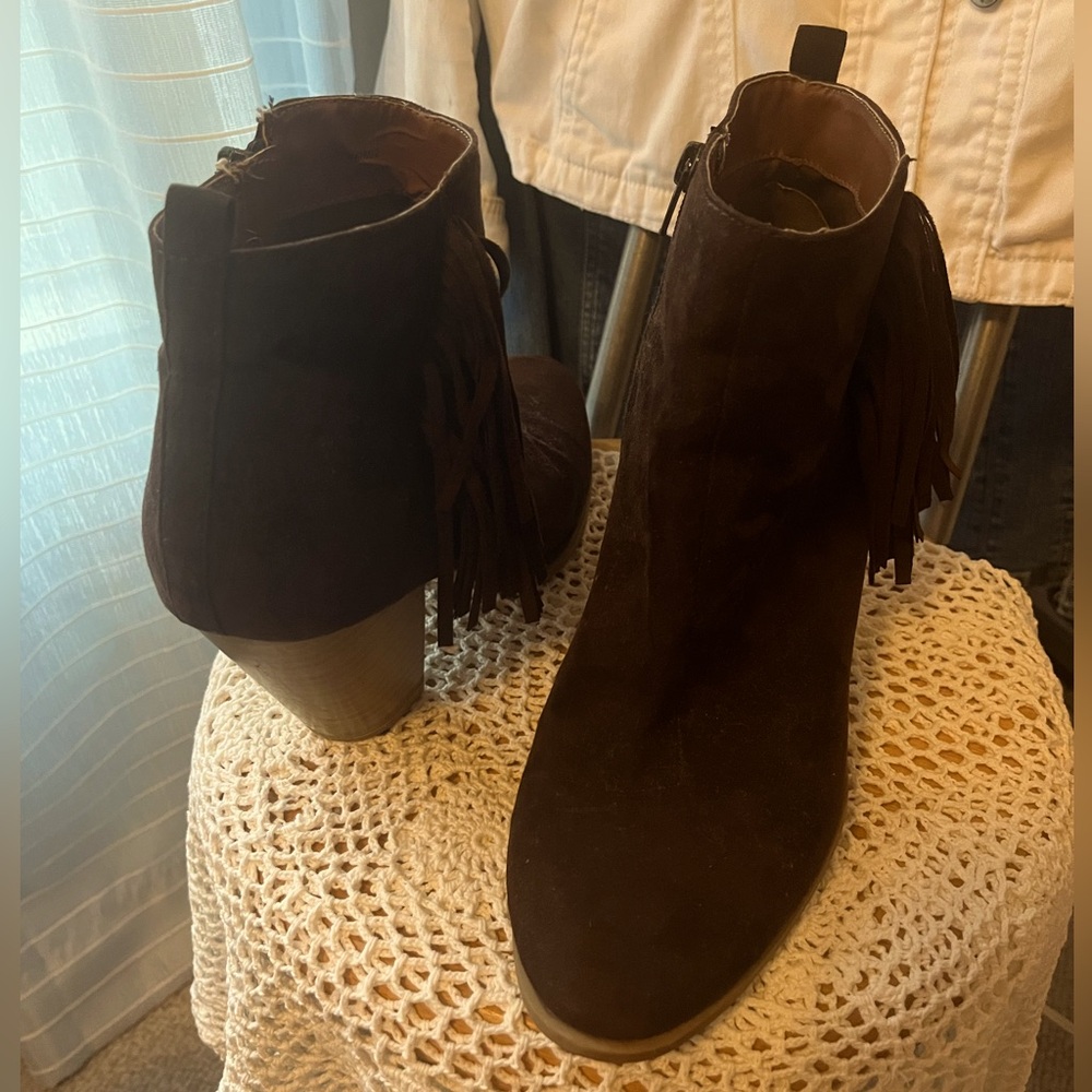 Fringe Bootie